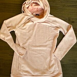 Ampersand Ave medium pink/peach double hoodie